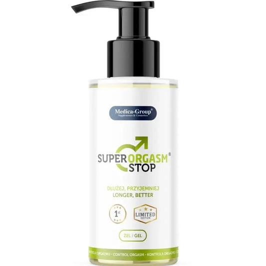 Medica Group Super Orgasm Stop -intimigeeli miehille, 150 ml