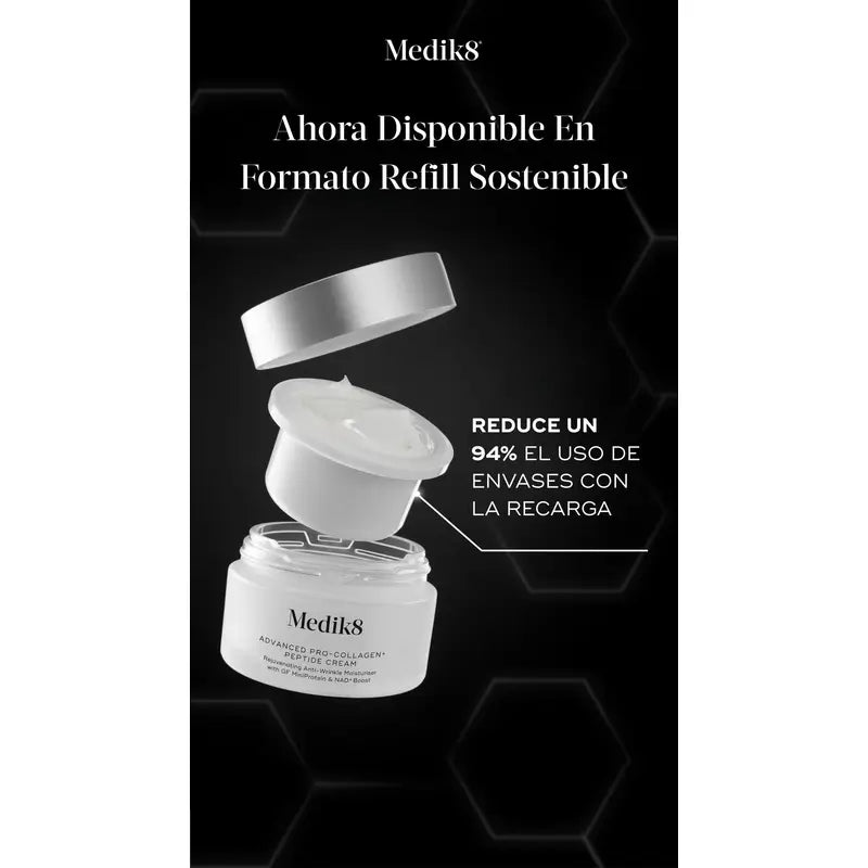 Medik8 Advanced Pro Collagen Peptide Cream -täyttöpakkaus, 50 ml