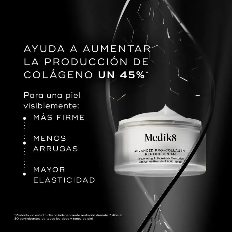 Medik8 Advanced Pro Collagen Peptide Cream -täyttöpakkaus, 50 ml