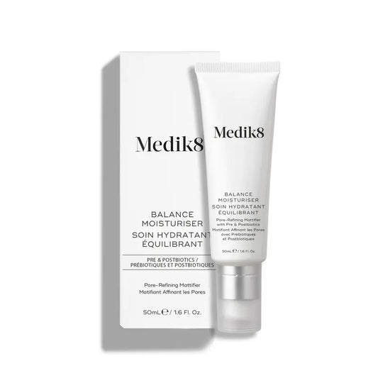 Medik8 Balance -kosteusvoide ja glykolihappoaktivaattori, 10 ml