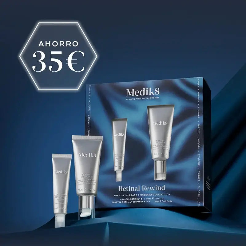 Medik8 Retinal Rewind: Crystal Retinal 3 30 ml + Crystal Retinal Ceramide 3 15 ml