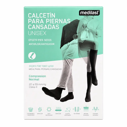 Medilast-sukka 300, musta, keskikokoinen