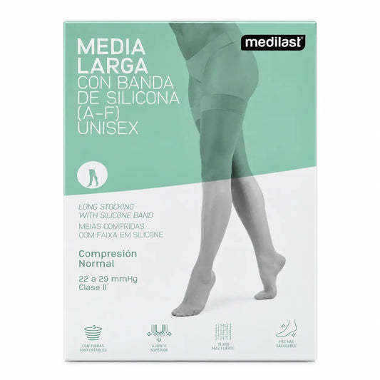 Medilast, puolipitkä, musta, vaalea, koko L, R110