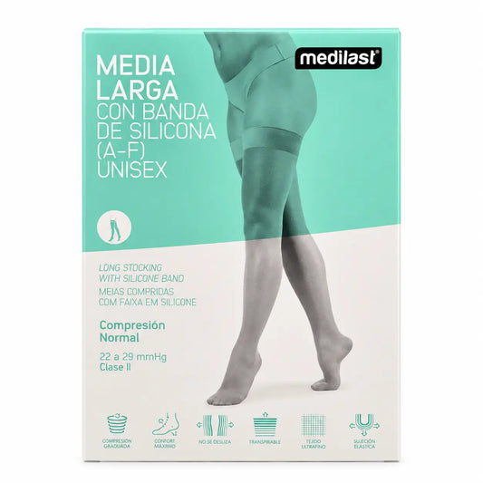 Medilast, puolipitkä, musta, vaalea, koko S, R110