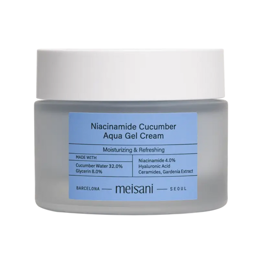 Meisani Niacinamide Cucumber Aqua Gel -voide, 50 ml
