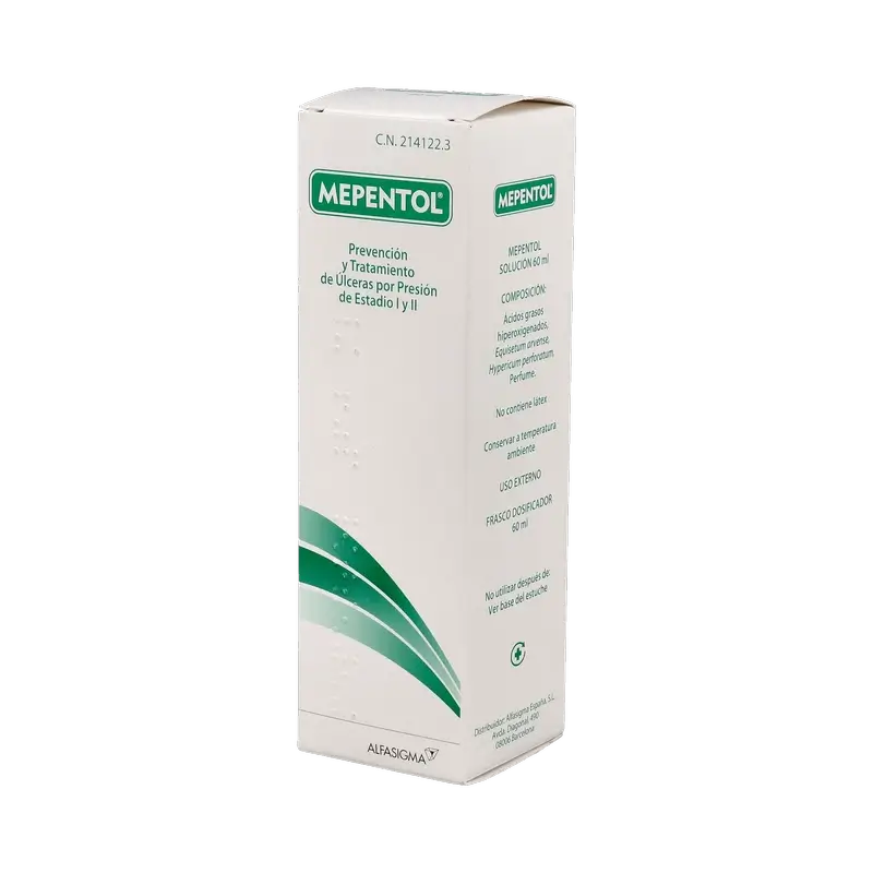 Mepentol-sumutetta haavaumien hoitoon 60 ml
