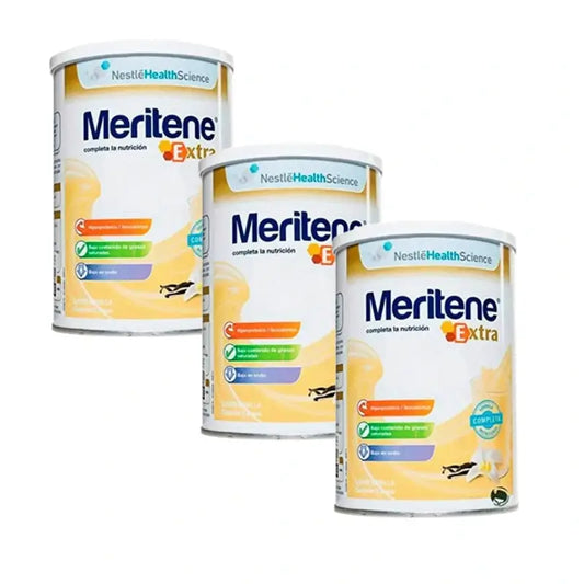 Meritene Extra Vanilja, 3 x 450 g 