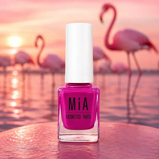 Mia Cosmetics Paris Flamingo Glow Radiant Glow -kynsilakka, 11 ml