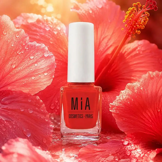 Mia Cosmetics Paris Hibiscus Radiant Glow -kynsilakka, 11 ml