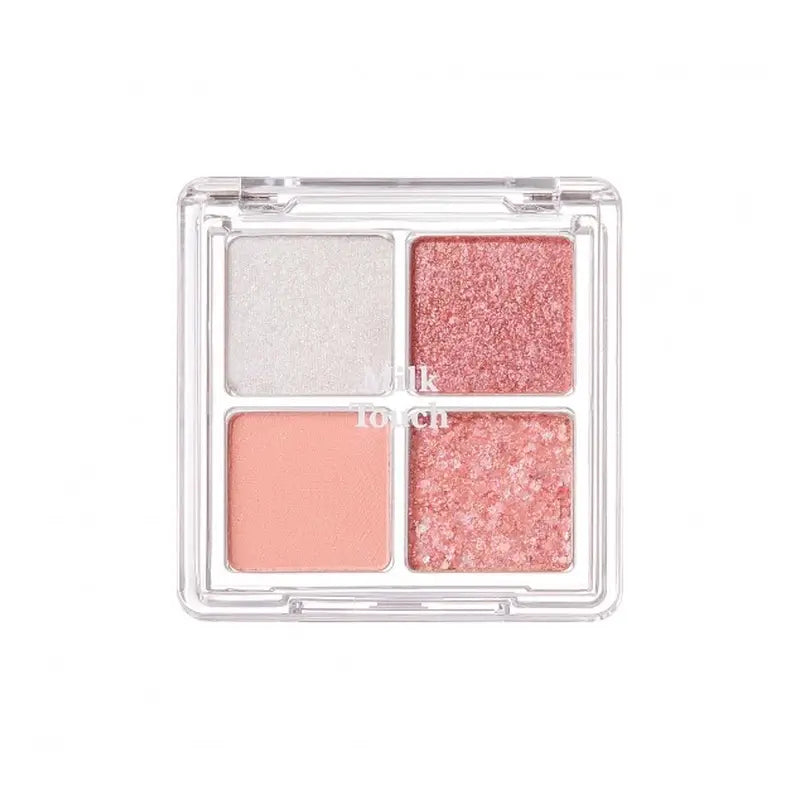 Milk Touch Be My First Eye Palette Romantic Sweet Birthday, 1,9 g x 4 