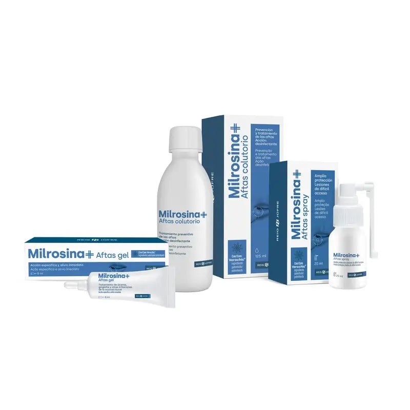 Milrosina+  Duplo-suihke, suun huuhteluliuos, 2 x 25 ml