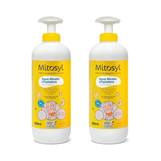 Mitosyl-vauvojen huuhtelematon micellaarivesi, 2 x 500 ml 