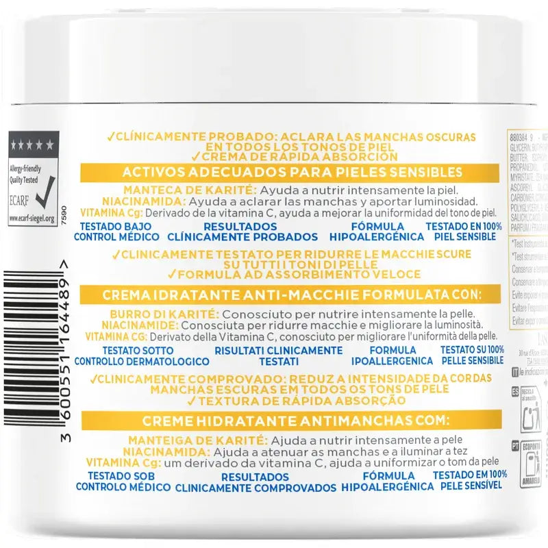 Mixa Niacinamide -voide pigmenttimuutosten hoitoon, 400 ml