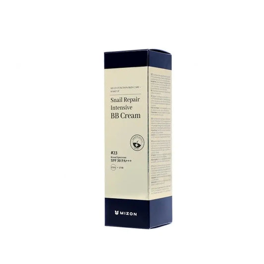 Mizon Snail Repair Intensive BB Cream, laaja-alainen SPF 30, 23 Medium Sand Beige, 50 ml
