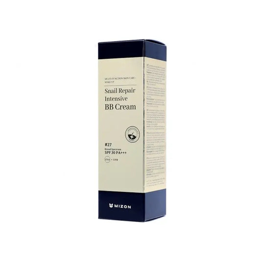 Mizon Snail Repair Intensive BB Cream, laaja-alainen SPF 30, 27 Medium Deep Neutral Beige, 50 ml