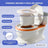 Mobiclinic Toikid -lasten WC, 1–6-vuotiaille, oranssi
