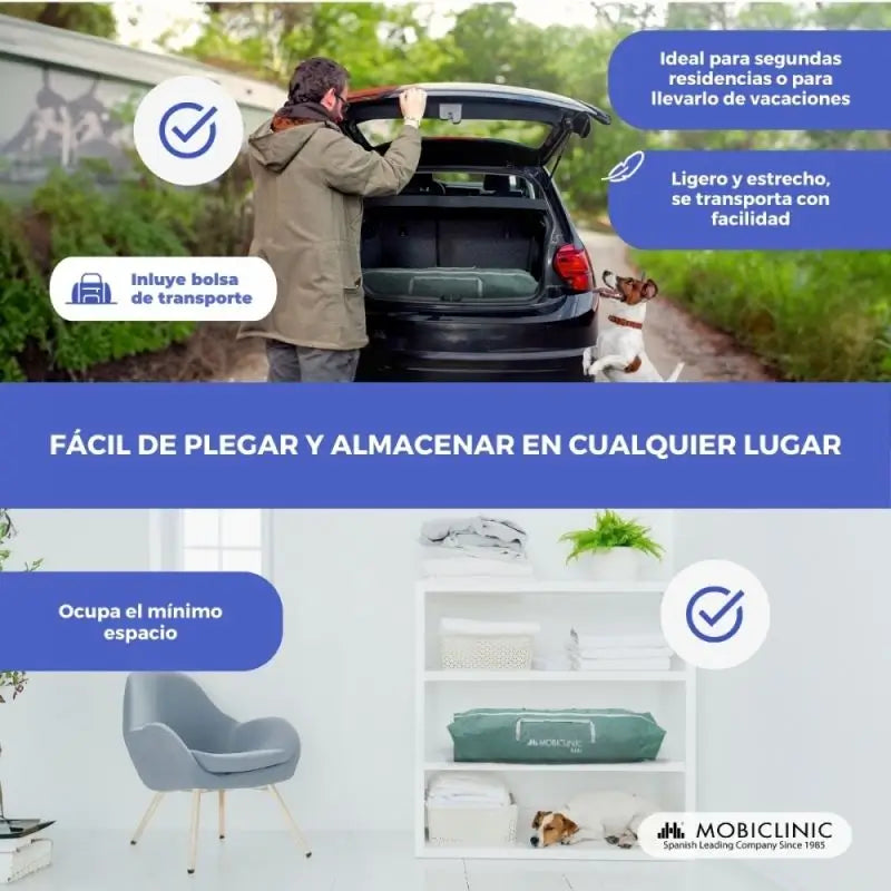 Mobiclinic Happyland -taitettava leikkipuisto, vihreä