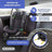 Mobiclinic Lionfix Max -lasten turvaistuin, 100–150 cm, musta