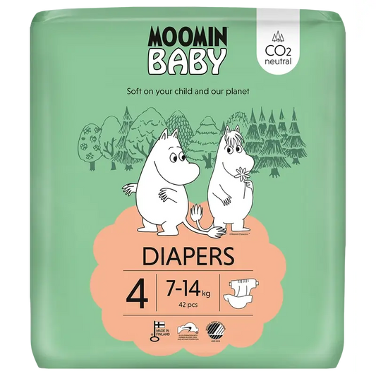 Moomin Baby Nappies Size 4 , 42 units