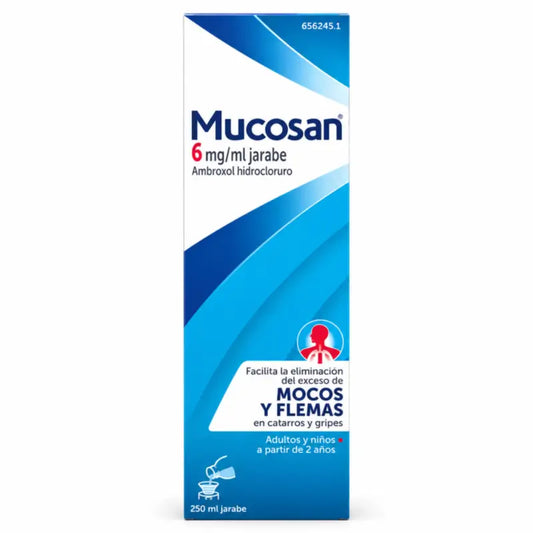 Mucosan 6 mg/ml siirappi 250 ml