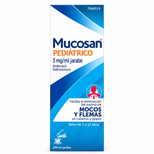 Mucosan Pediatrico 15 mg/5 ml siirappi 200 ml