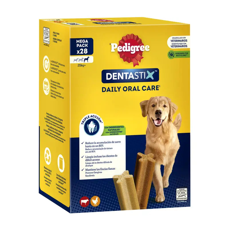 Pedigree Dentastix -monipakkaus, iso, 28 kpl 