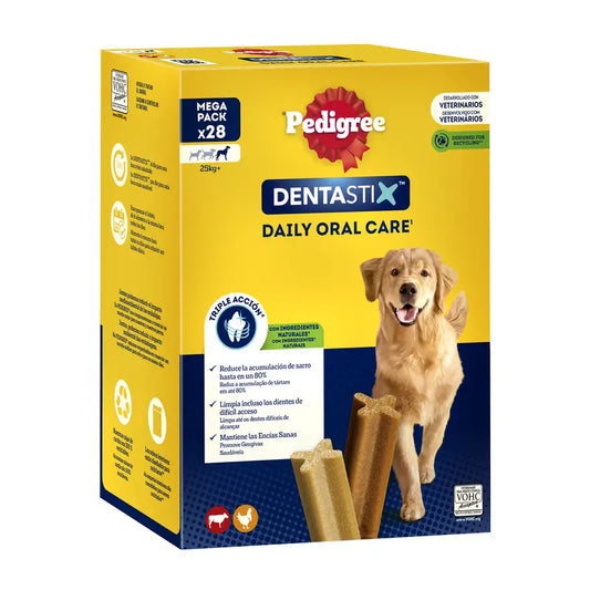 Pedigree Dentastix -monipakkaus, iso, 28 kpl 