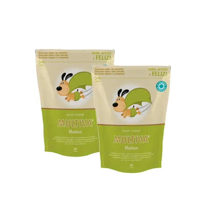 Multiva Calming pienille ja kääpiökoirille, 30 purutablettia, 2 pakkausta