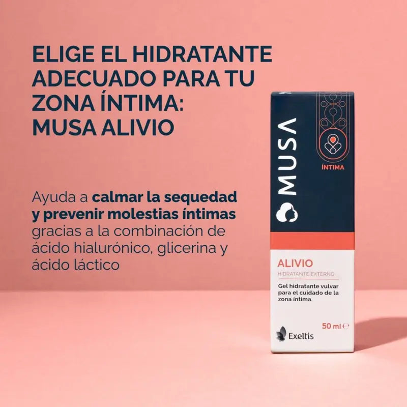 Musa Alivio - kosteuttava vulva-voide, 50 ml