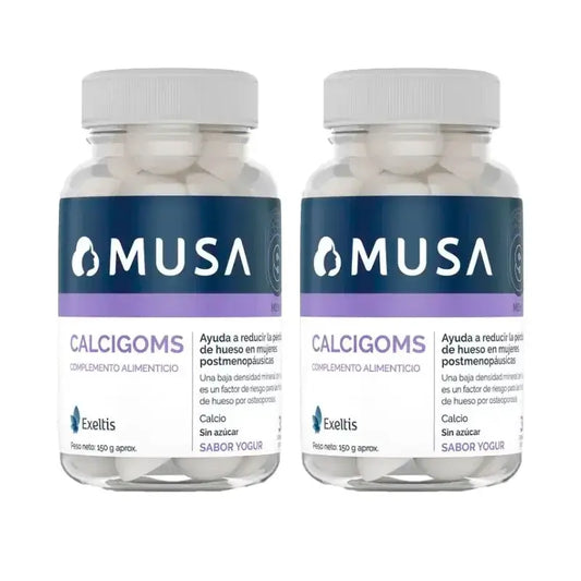 Musa Calcigoms Gummies Clacio , 2 x 30 capsules