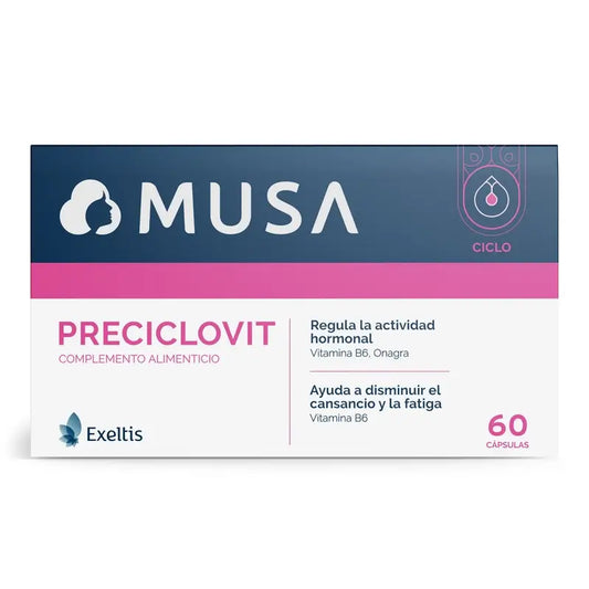 Musa Preciclovit Premenstrual, 60 kapselia