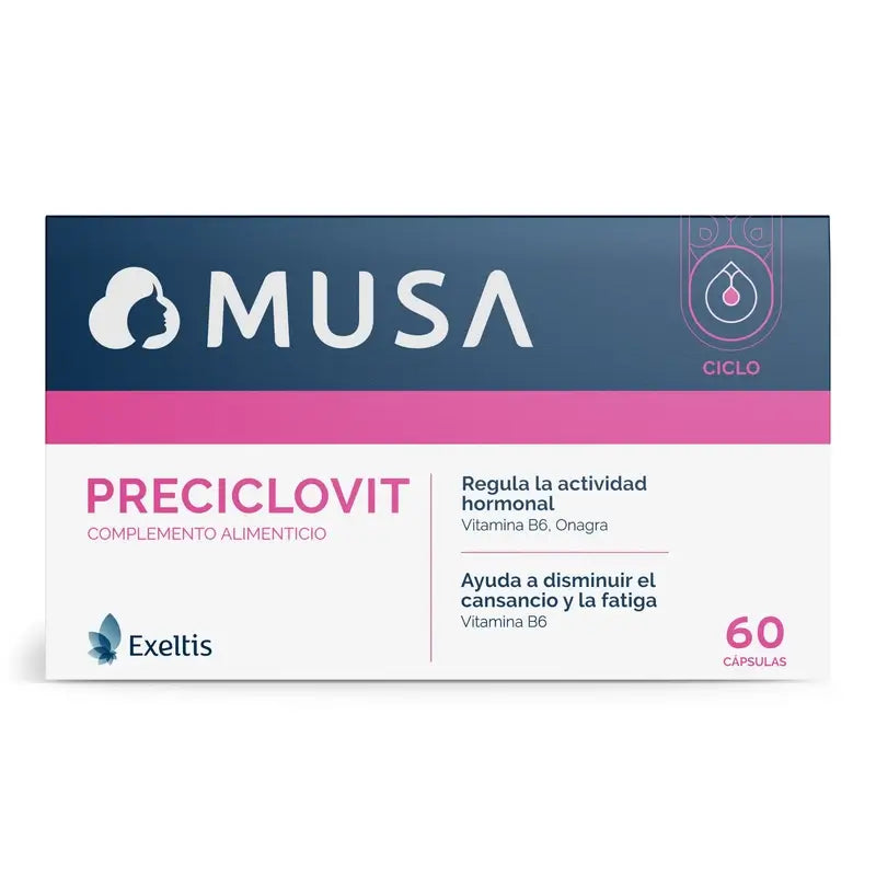 Musa Preciclovit Premenstrual, 60 kapselia
