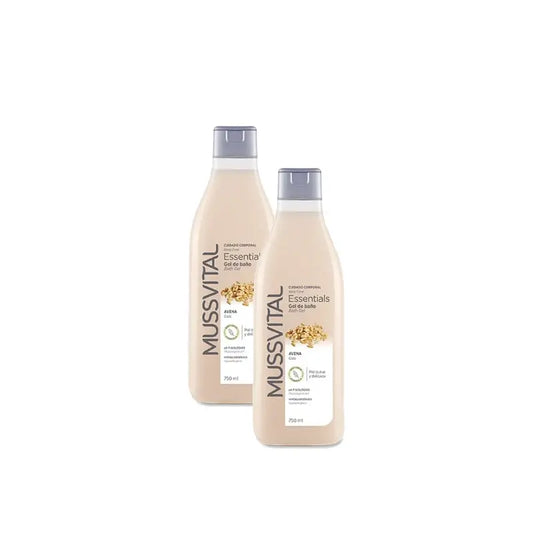 Mussvital Botanics -kaurageeli, 750 ml, 2 kpl:n pakkaus