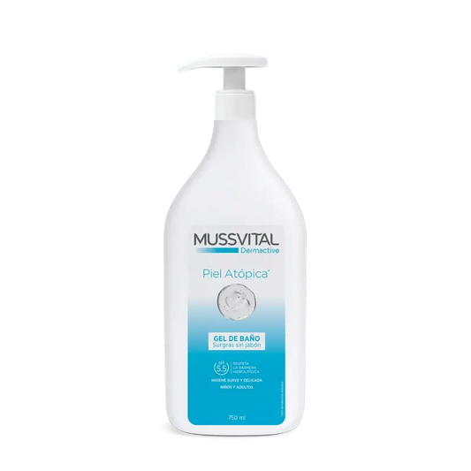 Mussvital Dermactive -geeli atooppiselle iholle, 750 ml