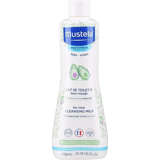 Mustela Luomuaavokado-voide, 750 ml
