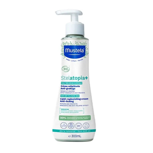 Mustela Stelatopia + kosteuttava voide, 300 ml
