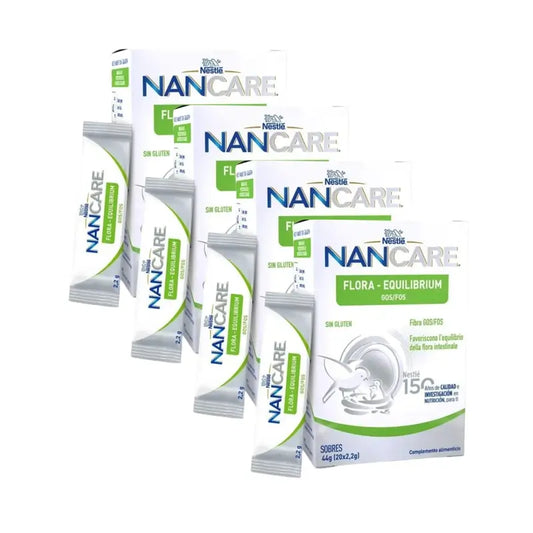 Nancare Flora-Equilibrium, 20 x 2,2 g, 4 kpl:n pakkaus 