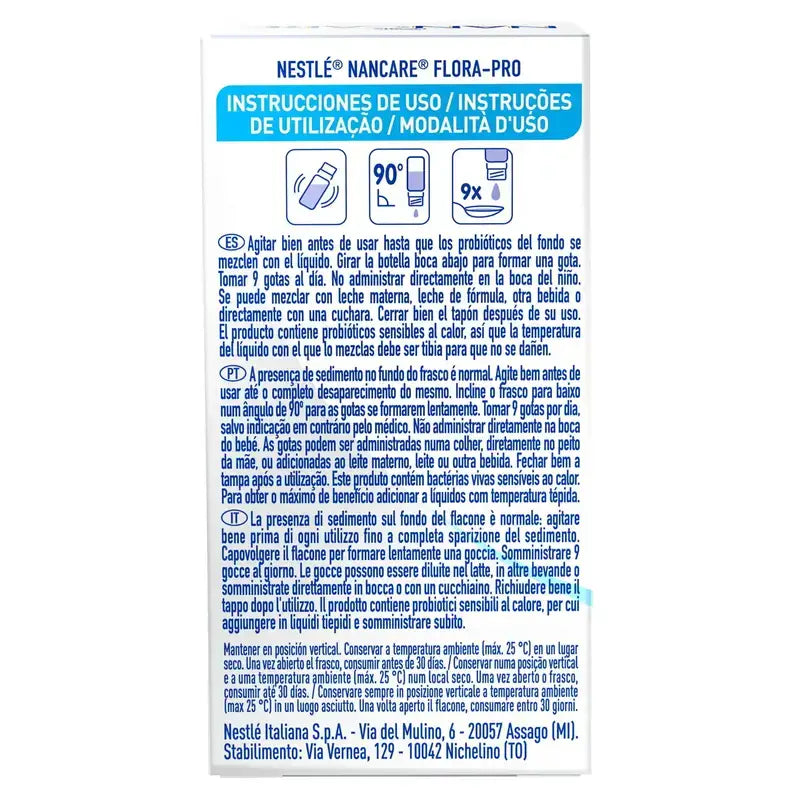 Nancare Florapro, 4 × 5 ml