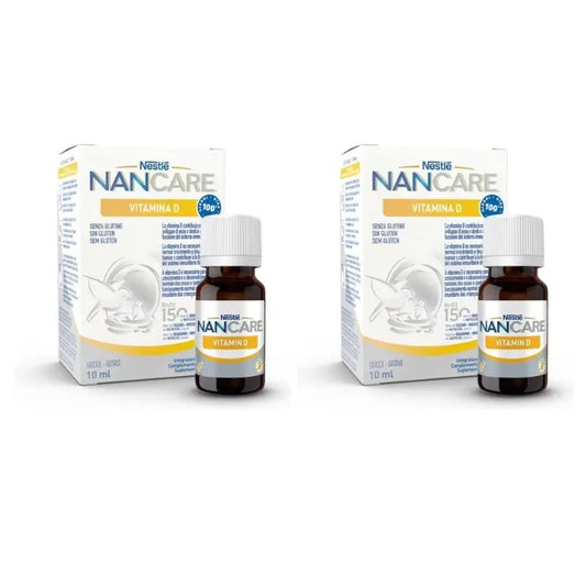 Nancare Nestlé D-vitamiini, 2 x 10 ml