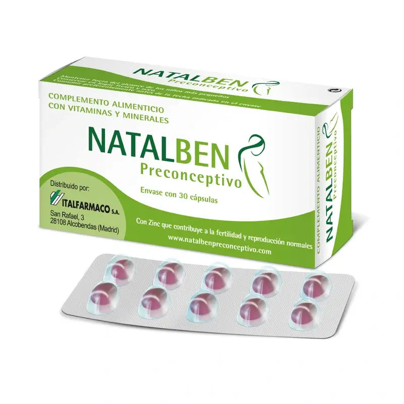 Natalben Preconceptivo, 30 kapselia