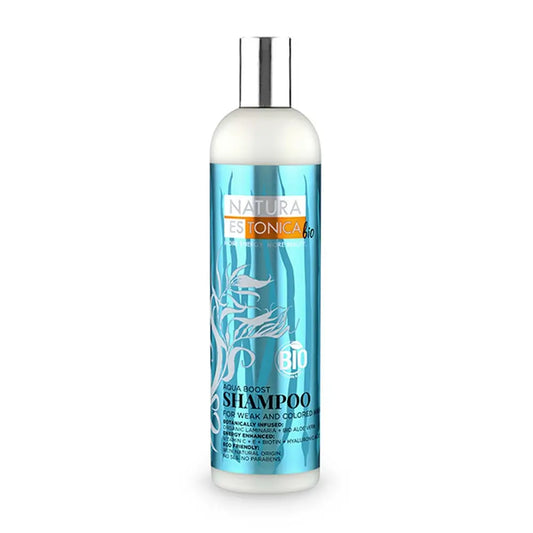 Natura Estonica Aqua Boost -shampoo kaikille hiustyypeille, 400 ml
 