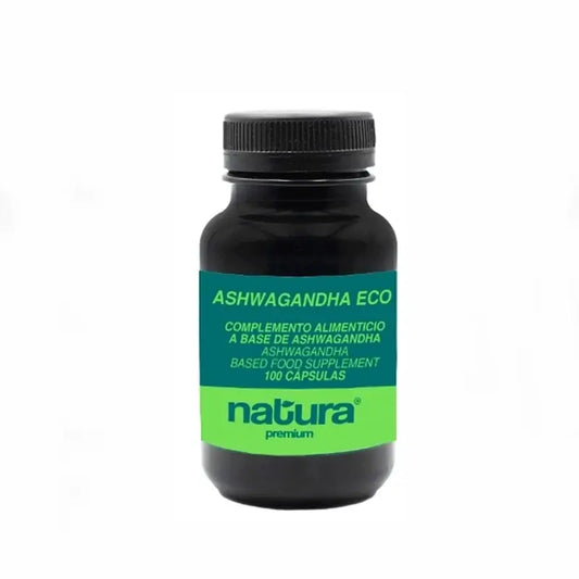 Natura Premium Ashwagandha Eco, 100 kapselia