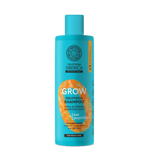 Natura Siberica - vahvistava ja kasvua edistävä shampoopeptidillä, 400 ml 