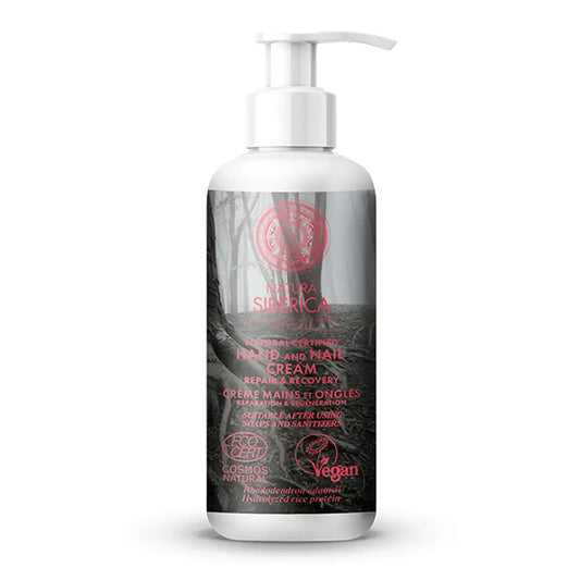 Natura Siberica Käsien ja kynsien korjaava ja elvyttävä voide, 250 ml 