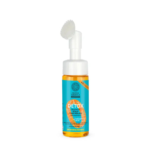 Natura Siberica Detox-kuorintavaahto päänahalle, 150 ml 
