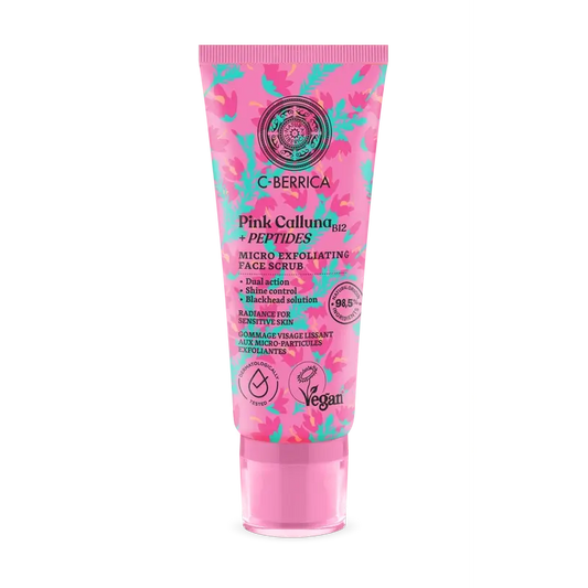 Natura Siberica -kasvokuorinta mikrohiukkasilla, 100 ml