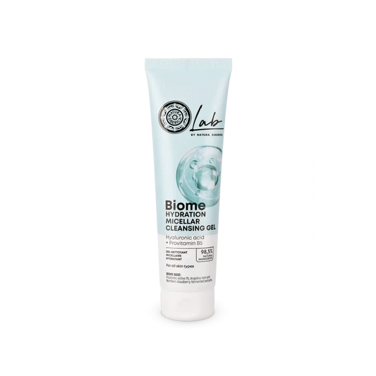 Natura Siberica kosteuttava micellaarinen kasvojen puhdistusgeeli, 140 ml 