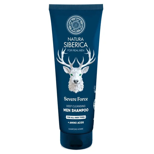 Natura Siberica Men Wild Arctic. Syväpuhdistava shampoo, 200 ml
