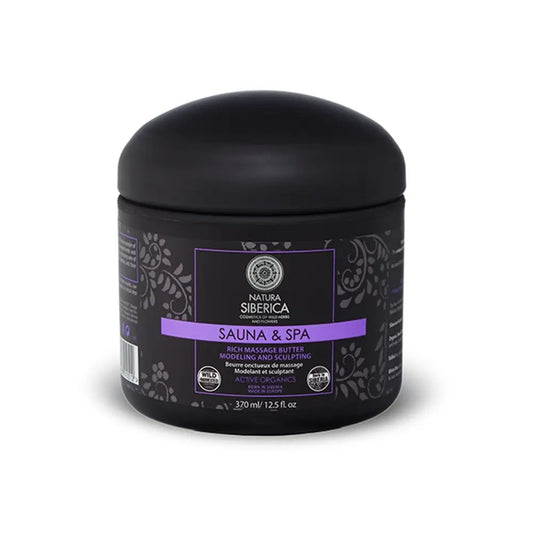 Natura Siberica Sauna&Spa Paksu selluliittia torjuva hierontavoide, 370 ml
