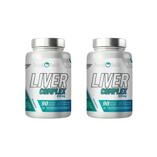 Natural Health Liver Complex - maksan suoja-aine, 2 x 90 kapselia 